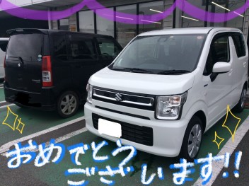 ワゴンＲ　ご納車です！